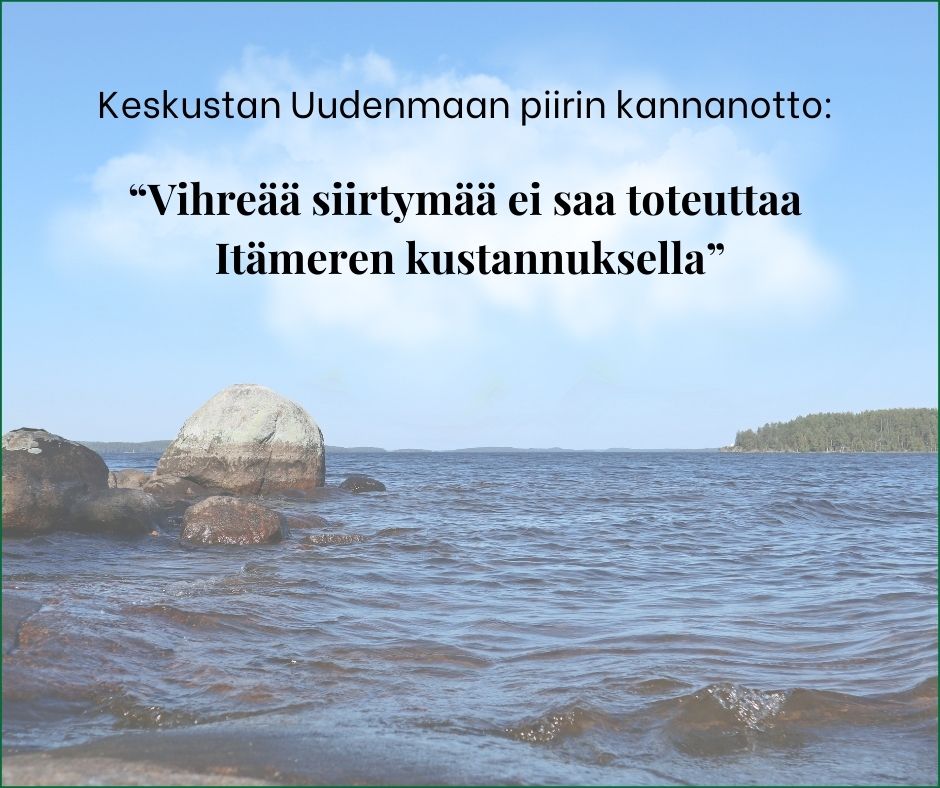 Keskustan Vihreä Aalto palaa!